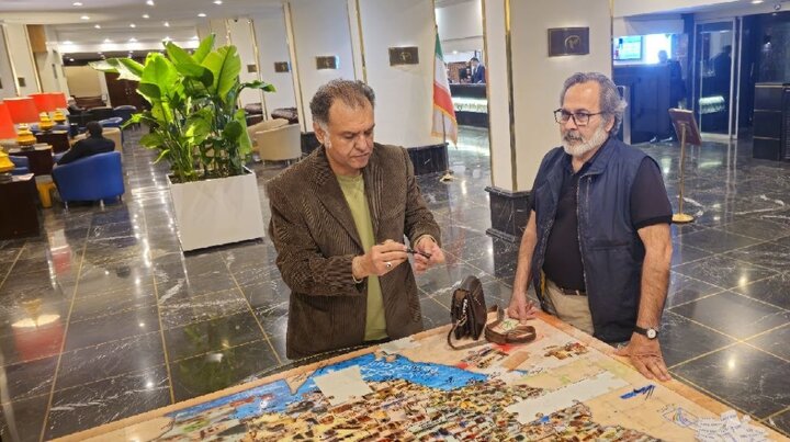 دیدار هنرمندان با آسیب‌دیدگان جنگ + عکس