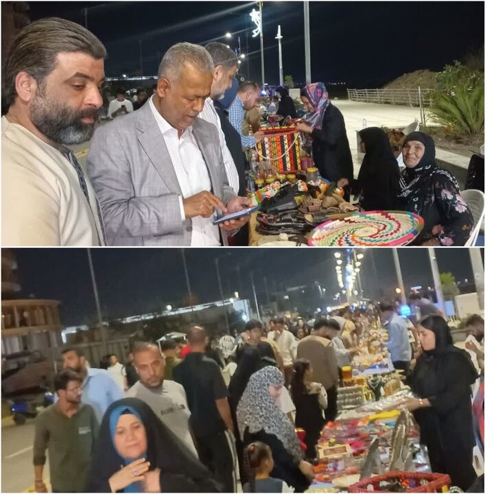 حضور صنعتگران ایلامی در سی‌ودومین نمایشگاه صنایع‌دستی در شهر کوت عراق