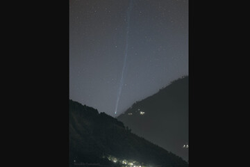 عکس روز ناسا از دنباله‌دار «PanSTARRS»