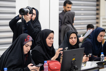 نشست خبری اعظم قویدل، سخنگوی سازمان اسناد و املاک کشور