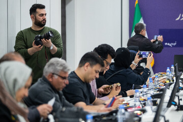 نشست خبری اعظم قویدل، سخنگوی سازمان اسناد و املاک کشور