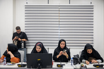 نشست خبری اعظم قویدل، سخنگوی سازمان اسناد و املاک کشور