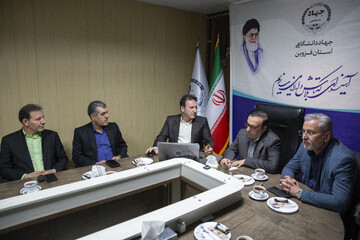 بازدید استاندار قزوین از جهاددانشگاهی