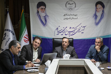 بازدید استاندار قزوین از جهاددانشگاهی