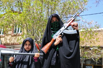 رژه دختران جان فدای ایران-همدان