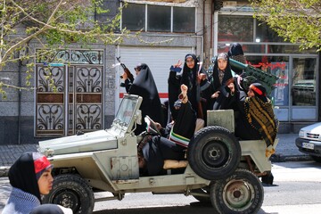 رژه دختران جان فدای ایران-همدان