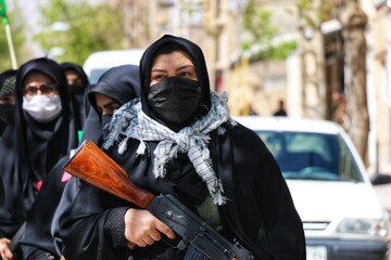 رژه دختران جان فدای ایران-همدان