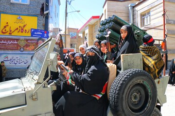 رژه دختران جان فدای ایران-همدان