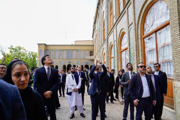 بازدید سفرا از مناطق آسیب دیده در جنگ رمضان