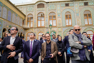 بازدید سفرا از مناطق آسیب دیده در جنگ رمضان