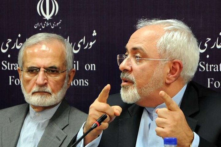 محمد جواد ظریف و شهید کمال خرازی ظریف: شهید خرازی در پیگیری امور کشور شهامت مثالزدنی داشت و نگران حرف دیگران نبود