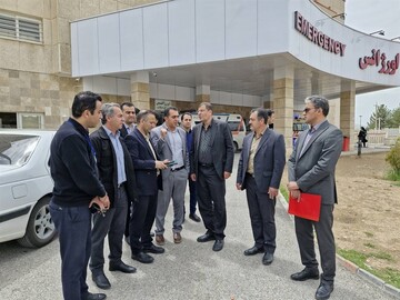 بازدید نماینده بازرسی ریاست جمهوری از مراکز درمانی ایلام