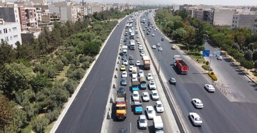 تعریض بخش دیگری از آزادراه کرج-تهران