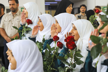 مراسم استقبال از کاروان خادمان رضوی - کرمان