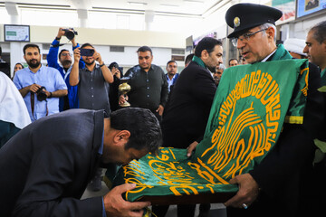 مراسم استقبال از کاروان خادمان رضوی - کرمان