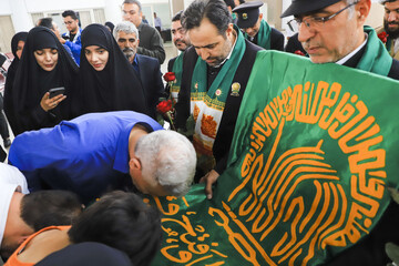 مراسم استقبال از کاروان خادمان رضوی - کرمان