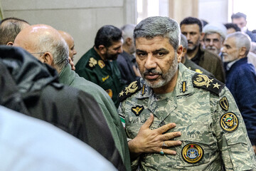 امیر اکرمی‌نیا، سخنگوی ارتش در مراسم گرامیداشت سردار شهید علی‌محمد نائینی