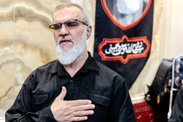 محمد رویانیان در مراسم گرامیداشت سردار شهید علی‌محمد نائینی