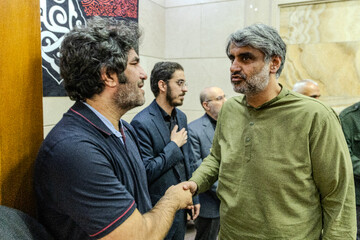 ایمان شمسایی و جواد موگویی در مراسم گرامیداشت سردار شهید علی‌محمد نائینی