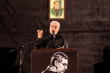 صادق آهنگران در مراسم گرامیداشت سردار شهید علی‌محمد نائینی