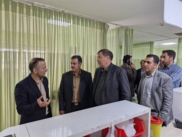 بازدید نماینده بازرسی ریاست جمهوری از مراکز درمانی ایلام