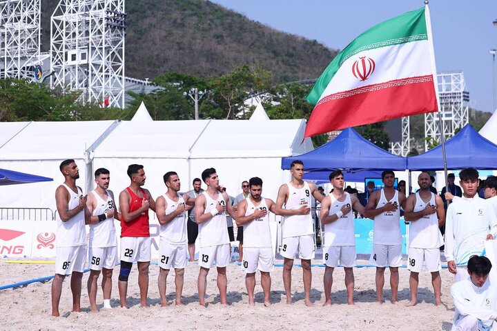 شروع قدرتمند هندبال ساحلی ایران در بازی‌های آسیایی سانیا