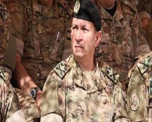 تأکید فرمانده ارتش لبنان بر پس گرفتن هر وجب از خاک تحت اشغال صهیونیست‌ها