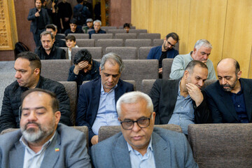 مراسم ختم علیرضا شیروی