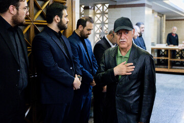 مراسم ختم علیرضا شیروی