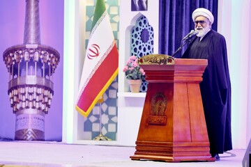 آیت‌الله احمد مروی، تولیت آستان قدس رضوی در بزرگداشت شهدای مدرسه شجره طیبه میناب - حرم مطهر رضوی