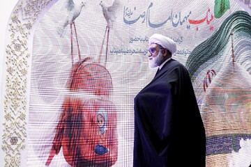 بزرگداشت شهدای مدرسه شجره طیبه میناب - حرم مطهر رضوی