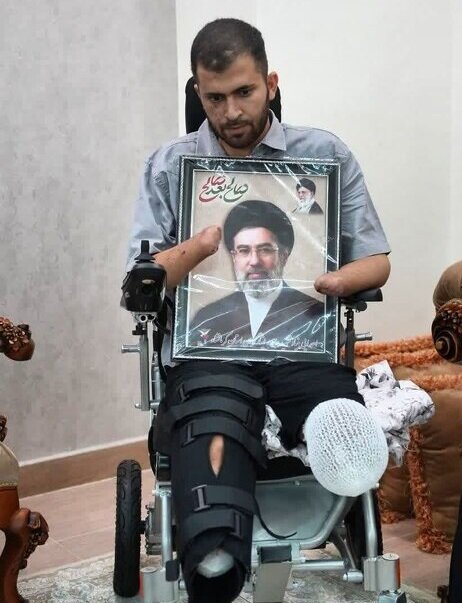 مردی که دست‌ و پاهایش را کنار لانچر جا گذاشت