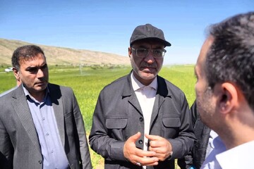 استاندار کرمانشاه: سامانه گرمسیری ۳۵ هزار هکتار از اراضی کشاورزی غرب استان را آبی می‌کند