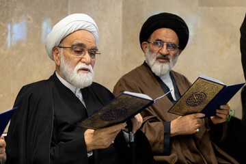 مراسم بزرگداشت همسر آیت‌الله رسولی‌محلاتی