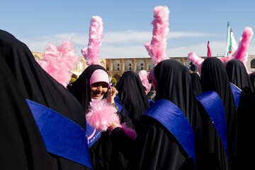 اجتماع دختران جان فدای ایران - اصفهان