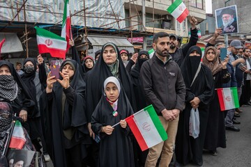 اجتماع بزرگ دختران جان فدای ایران - رشت