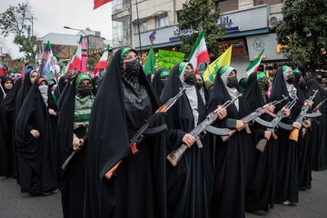 اجتماع بزرگ دختران جان فدای ایران - رشت