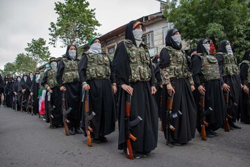اجتماع بزرگ دختران جان فدای ایران - رشت
