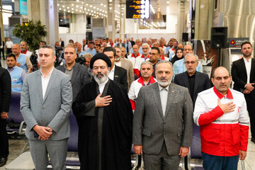 اعزام اولین گروه زائران ایرانی به حج تمتع ۱۴۰۵