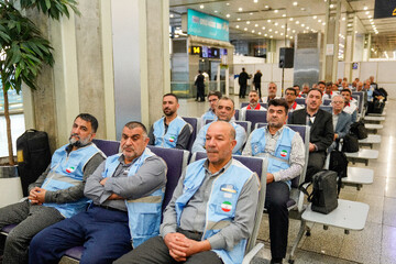 اعزام اولین گروه زائران ایرانی به حج تمتع ۱۴۰۵
