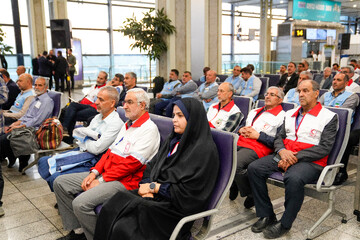 اعزام اولین گروه زائران ایرانی به حج تمتع ۱۴۰۵