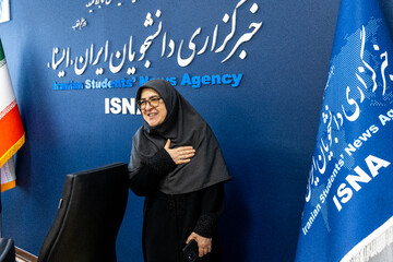 فاطمه مهاجرانی، سخنگوی دولت در شصتمین نشست هم‌اندیشی ارکان شورای اطلاع‌رسانی دولت