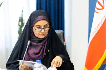 فرزانه صادق مالواجرد، وزیر راه و شهرسازی در شصتمین نشست هم‌اندیشی ارکان شورای اطلاع‌رسانی دولت