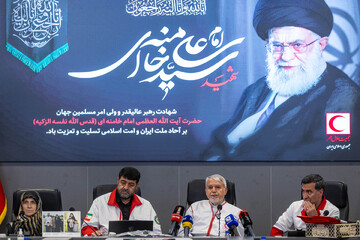 حضور سید رضا صالحی امیری، وزیر میراث فرهنگی و گردشگری در هلال احمر