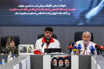 حضور سید رضا صالحی امیری، وزیر میراث فرهنگی و گردشگری در هلال احمر