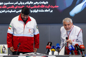 حضور سید رضا صالحی امیری، وزیر میراث فرهنگی و گردشگری در هلال احمر