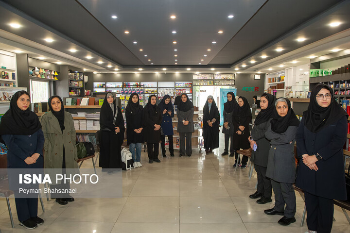 حضور خادمان حرم رضوی در جهاد دانشگاهی واحد اصفهان و اجرای مراسم معنوی