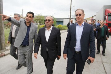 بررسی میدانی رئیس کل گمرک ایران از فرآیندهای گمرکی در گذرگاه‌های مرزی آستارا