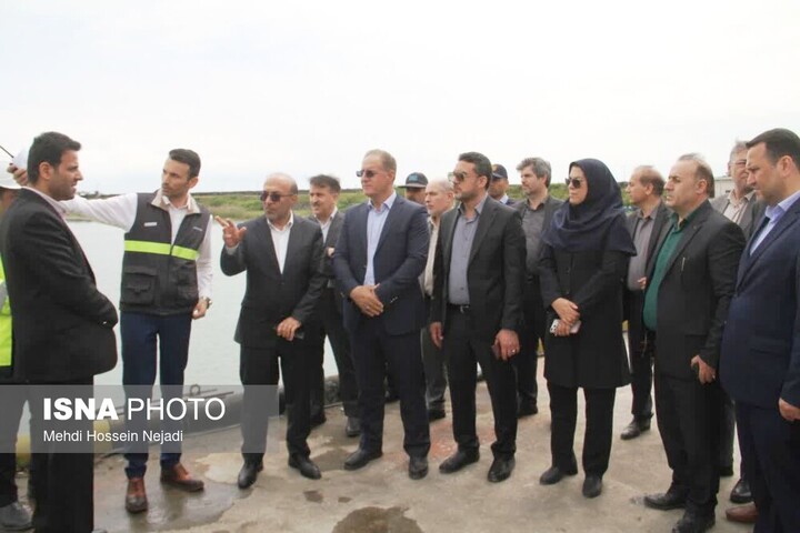 بررسی میدانی رئیس کل گمرک ایران از فرآیندهای گمرکی در گذرگاه های مرزی آستارا