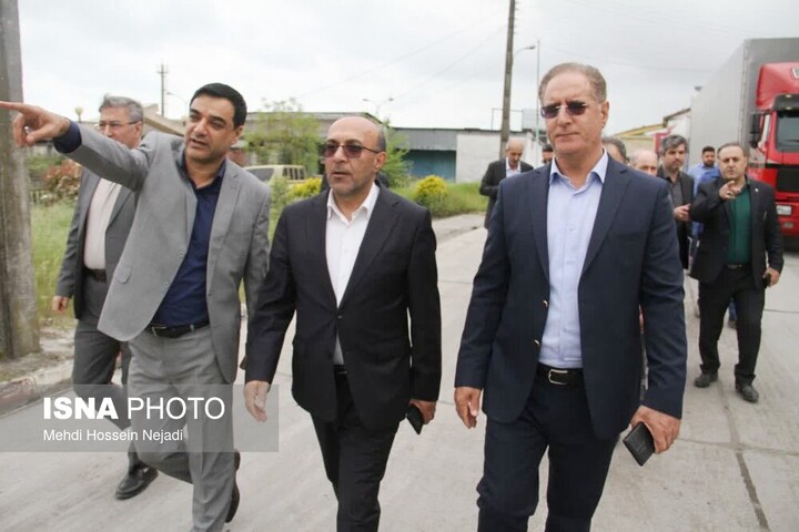 بررسی میدانی رئیس کل گمرک ایران از فرآیندهای گمرکی در گذرگاه‌های مرزی آستارا
